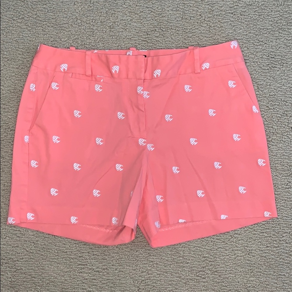 Talbots Coral Fishy Shorts